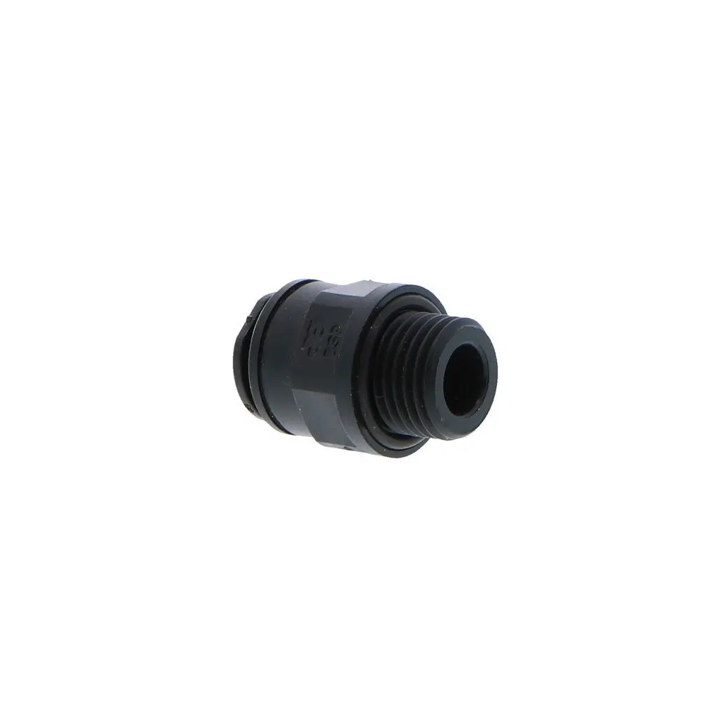 John Guest Male Connector Black Acetal - 8Mm X 1/4 Bspp 1