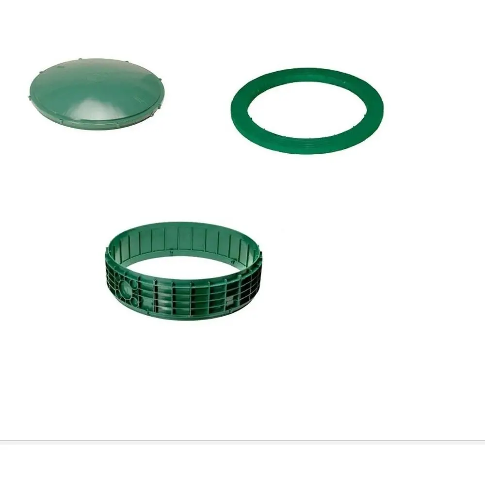 20X6 Inch Tuf-Tite Bundle - 20X6 Riser, 20 Inch Domed Lid & 20 Inch Ring Adapter 1
