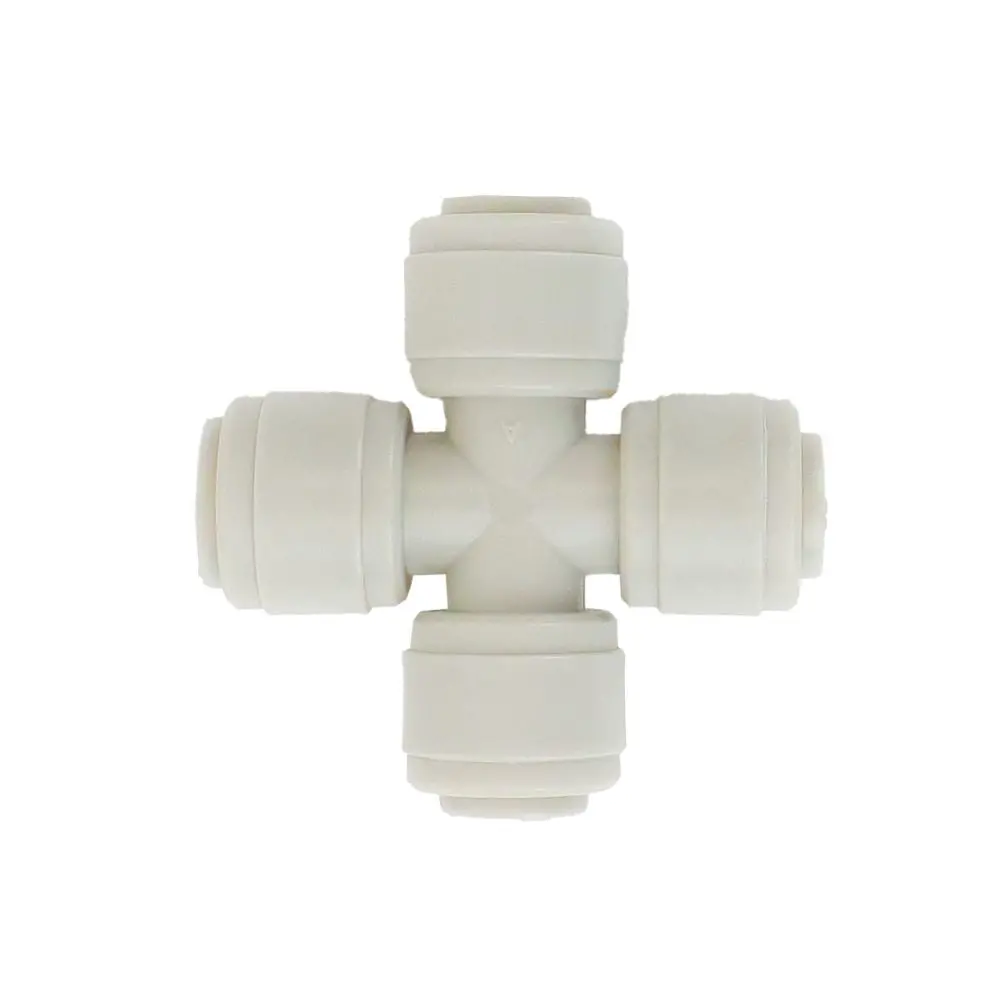 Neofit - Acetal Gray Union Cross 1/4" Tube 1