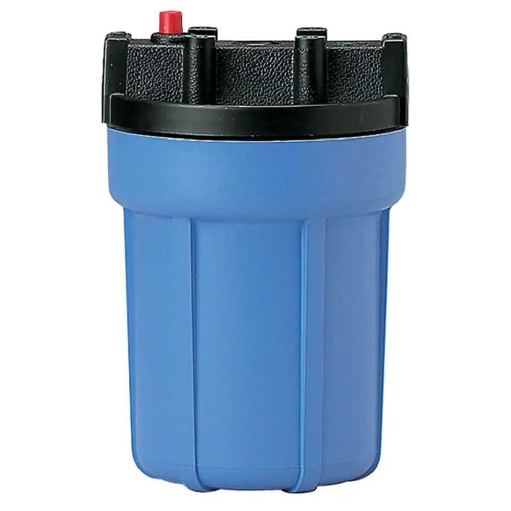 Pentek 5" Slim Line Water Filter Housing Black/Blue W/ Pr - 3/8" Fpt 1