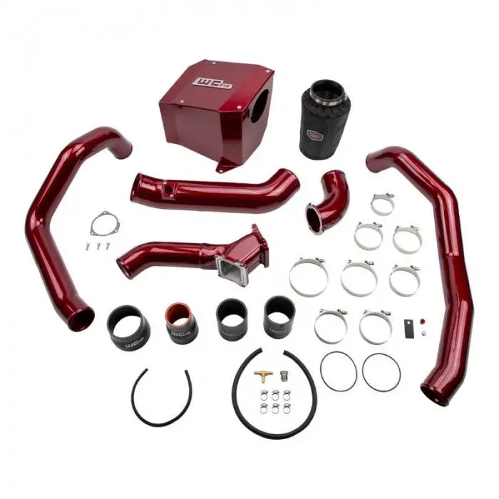 Wc Fab Stage 2 High Flow Intake Bundle Kit, 2001-2004 Lb7 5