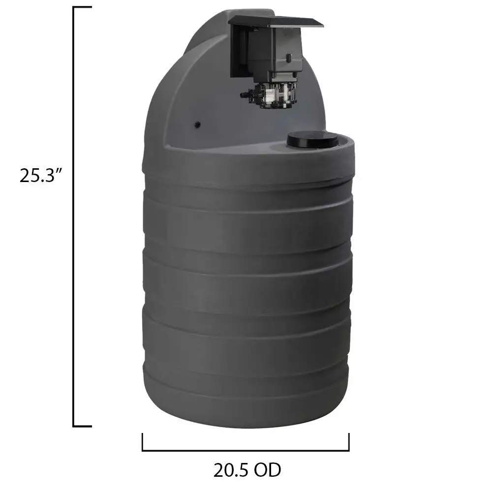 Stenner Single Head Fixed Output Pump With 30 Gallon Tank #1 Tube 3 Gpd System 2