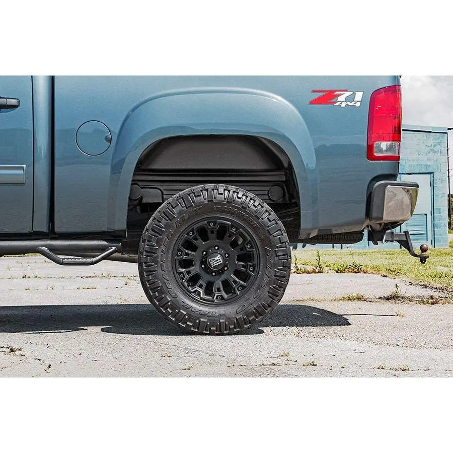 Rough Country Rear Inner Wheel Well Liners, 2007.5-2010 Sierra Lmm 2