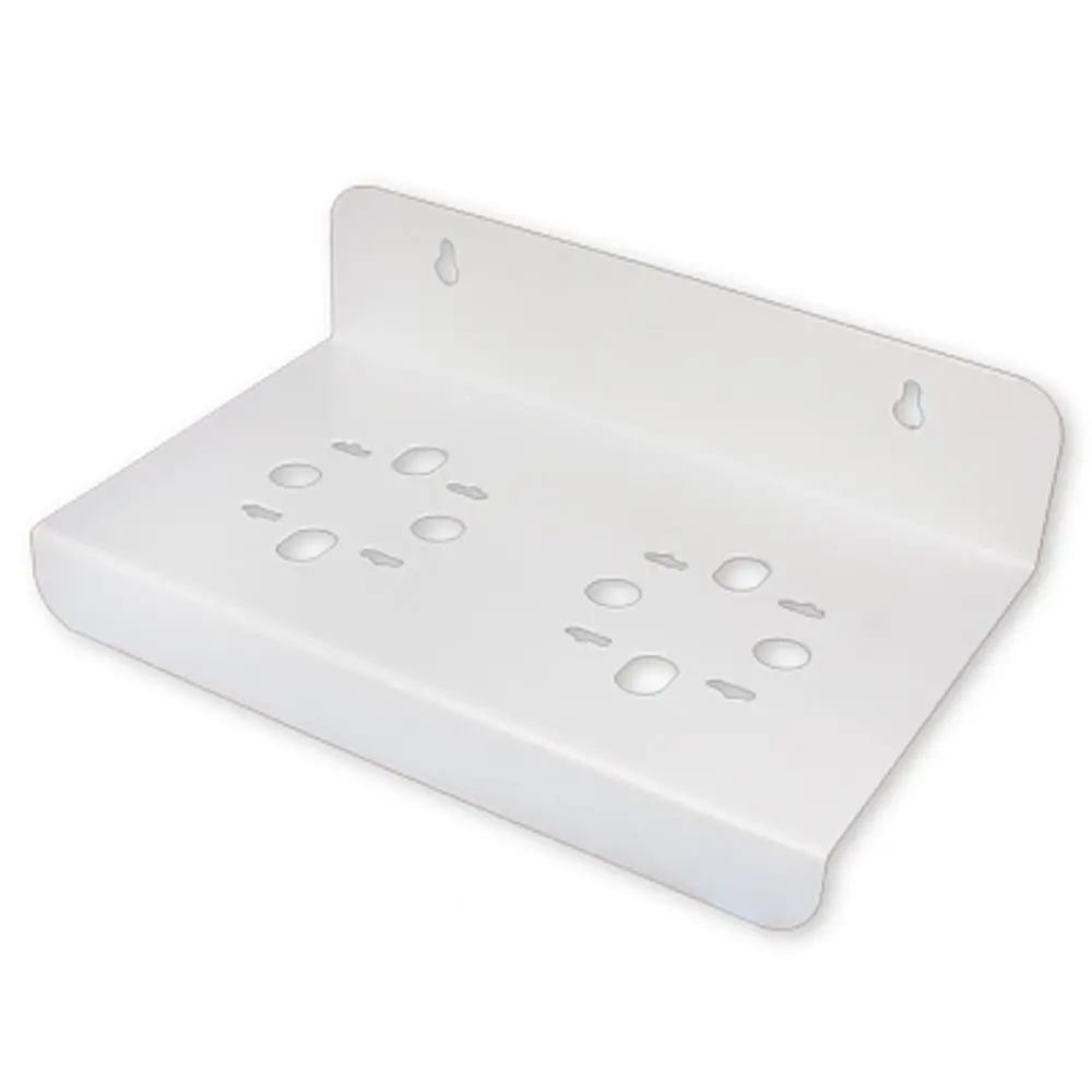 Mounting Bracket For Two Standard 3/4" Housings Powder Coated Metal 1