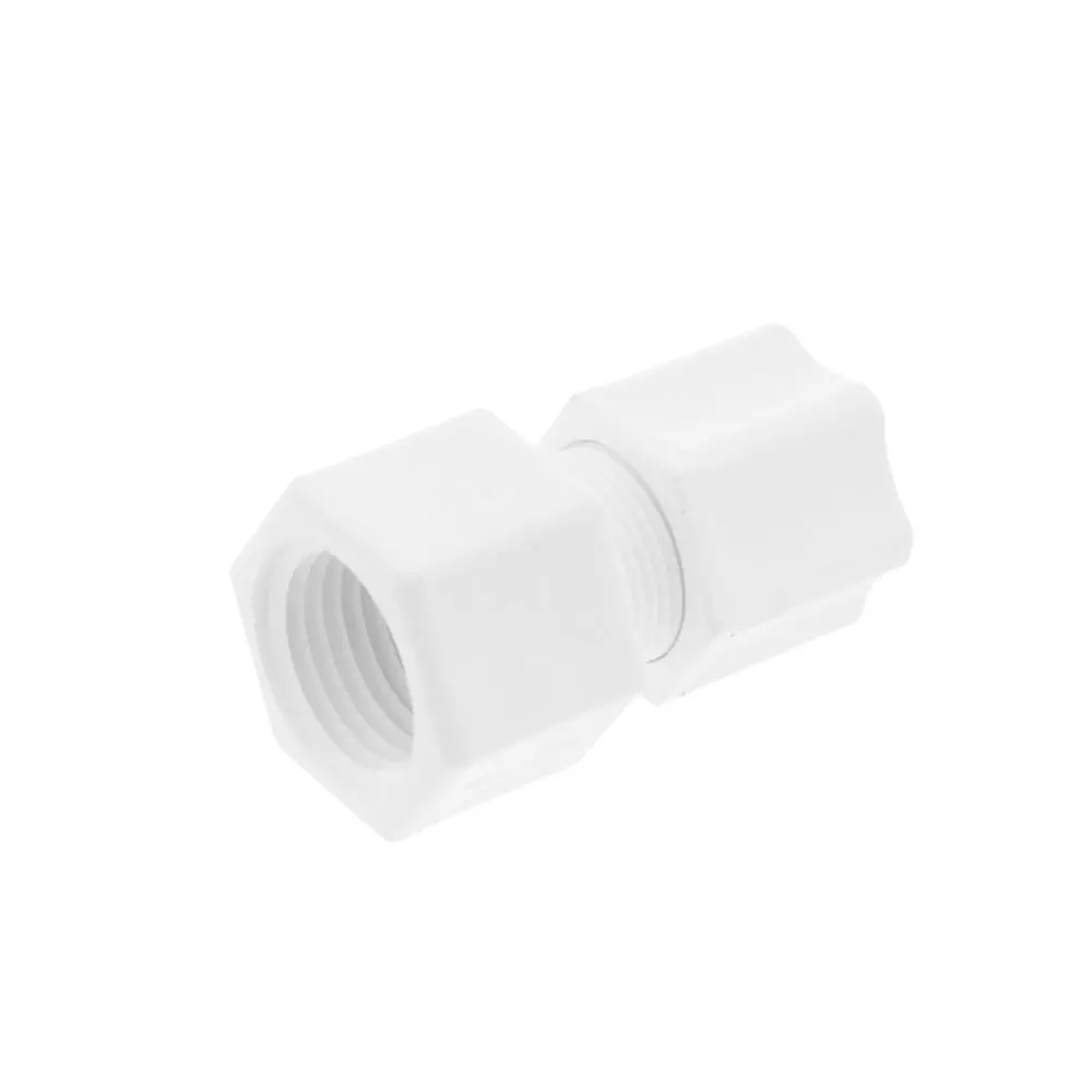 Jaco 25-8-8-P-O Polypropylene Female Connector 1/2 Od Tube X 1/2 Fpt 1