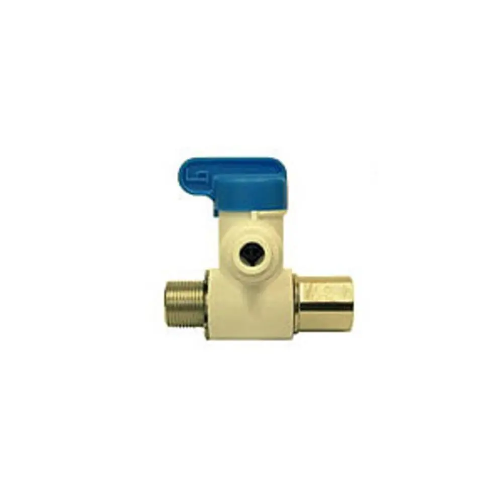 Angle Stop Adapter Valve - 3/8 X 3/8 X 1/4 Tube 1