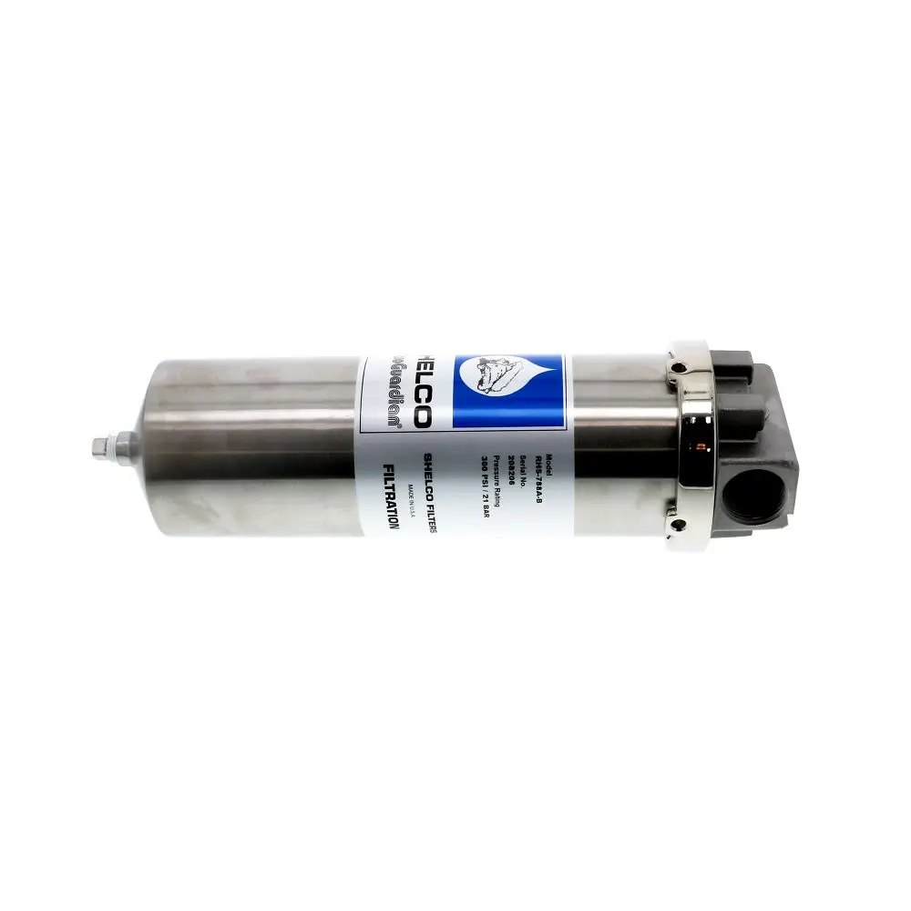 Shelco Rhs-78 Series Single Cartridge Filter Housing With Ring Nut Closure 3