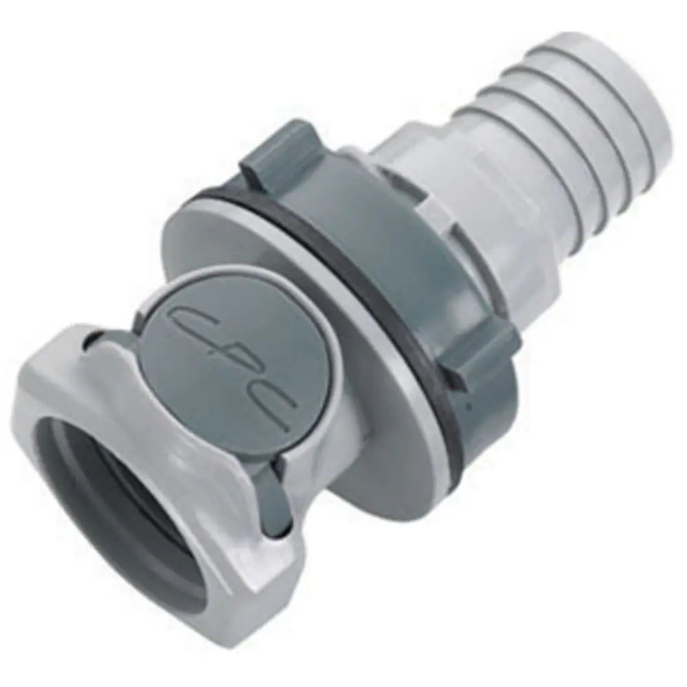 Hfc161012 Panel Mount Hose Barb Coupling Body 5/8 Id Barb 1