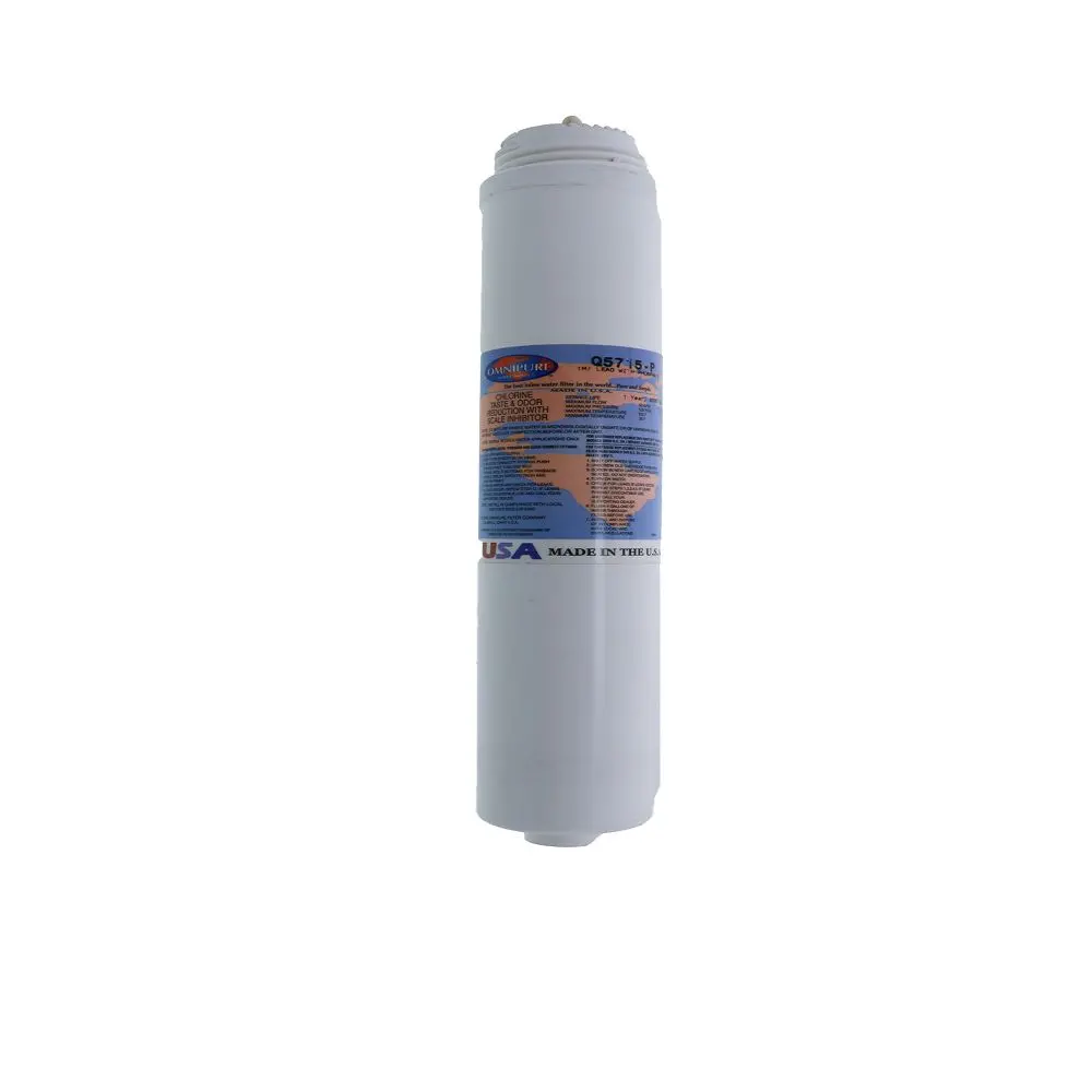 Omnipure Q5715-P Q-Series 1 Mic Cto/Cyst/Lead/Scale - 14" 2000 Gal Filter 2