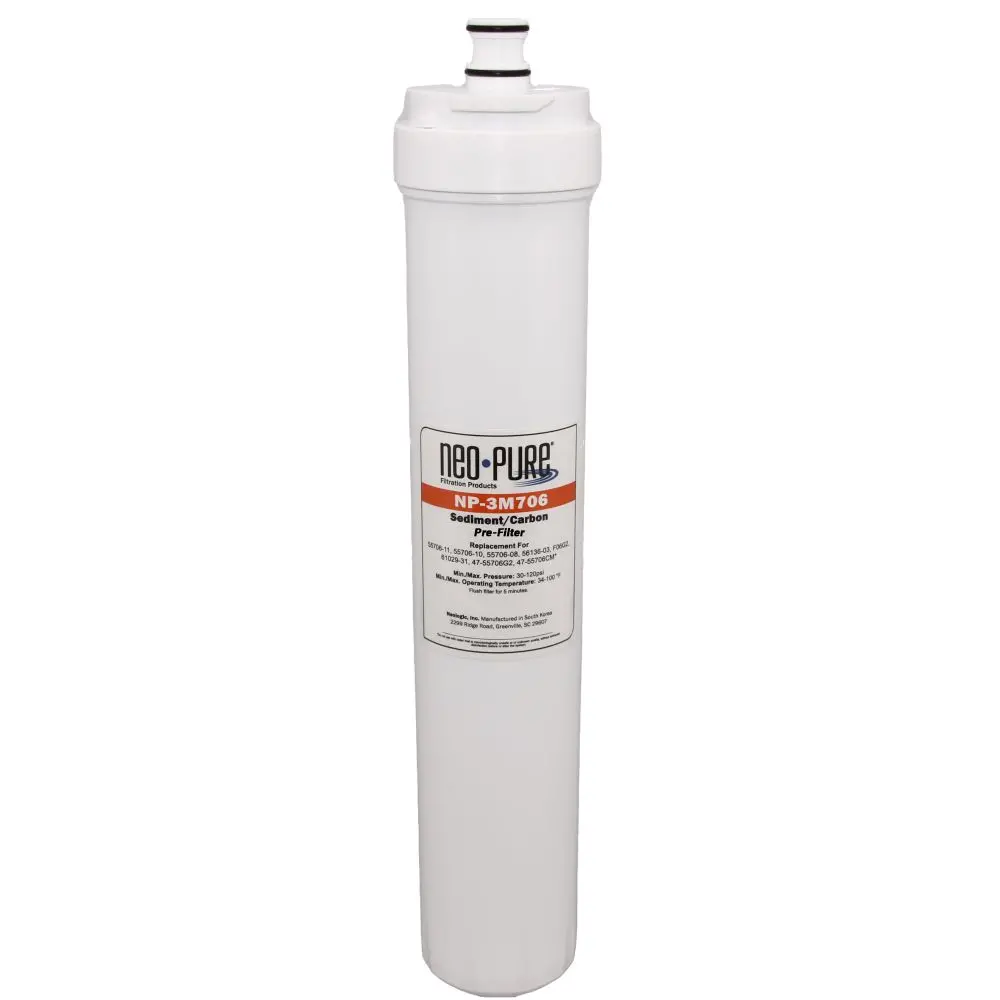 Neo-Pure Np-3M706 Sqc Compatible Sediment/Carbon Prefilter 1