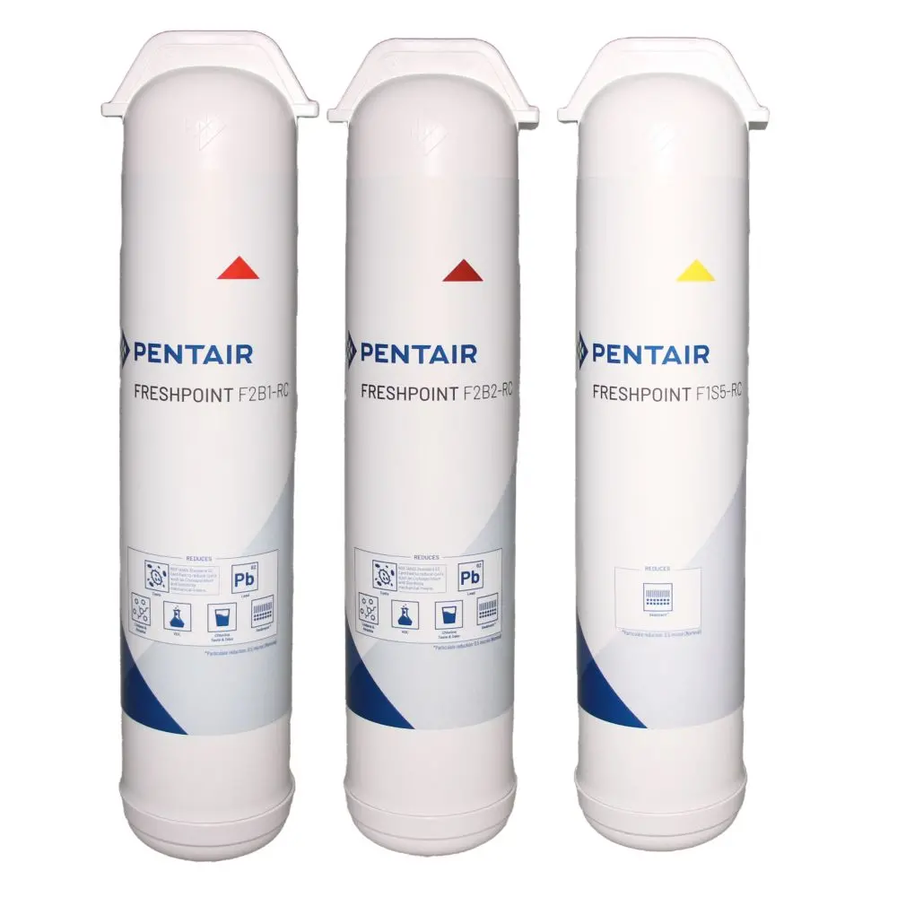 Pentair Freshpoint Sediment And Voc 3-Stage Replacement Kit 1