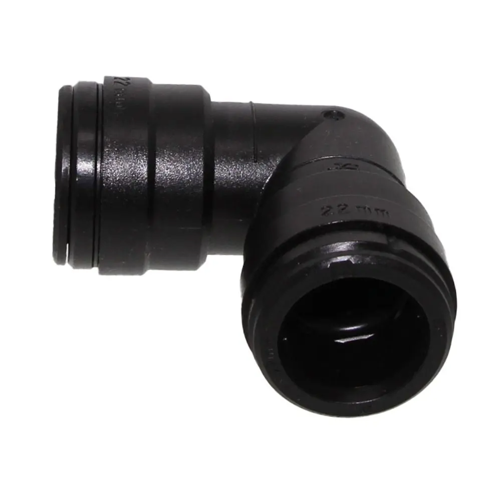 John Guest Union Elbow - 22Mm Black Acetal 3