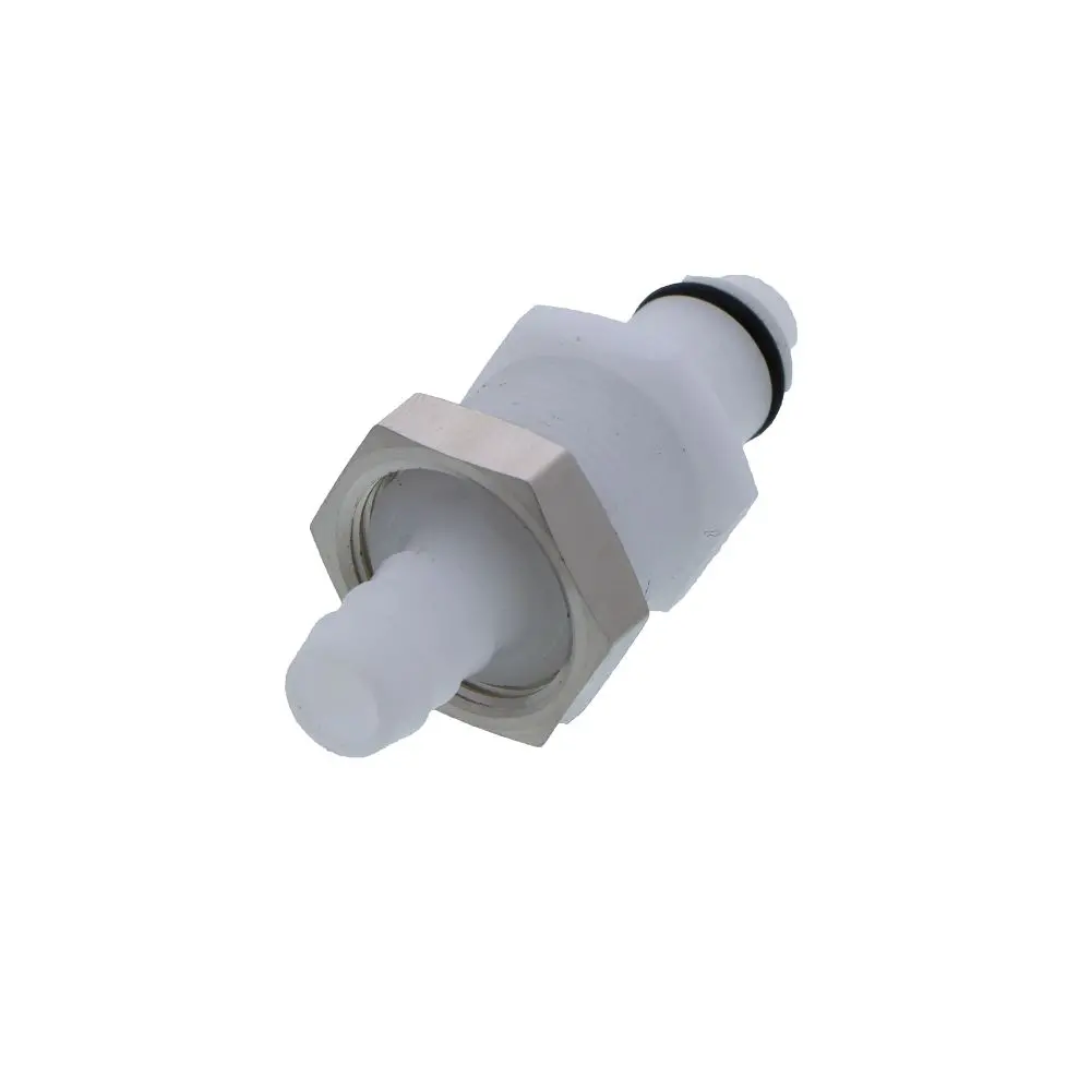 Plcd42005 Valved Panel Mount Hose Barb Coupling Insert 5/16 Id Barb 2