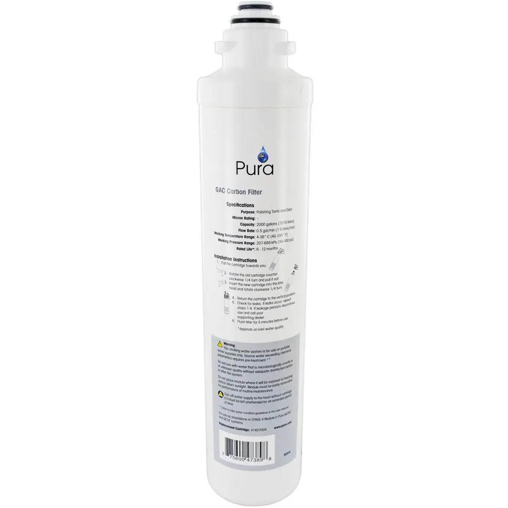 Aqua Flo 41407004 Quick Change Gac Carbon Filter 1