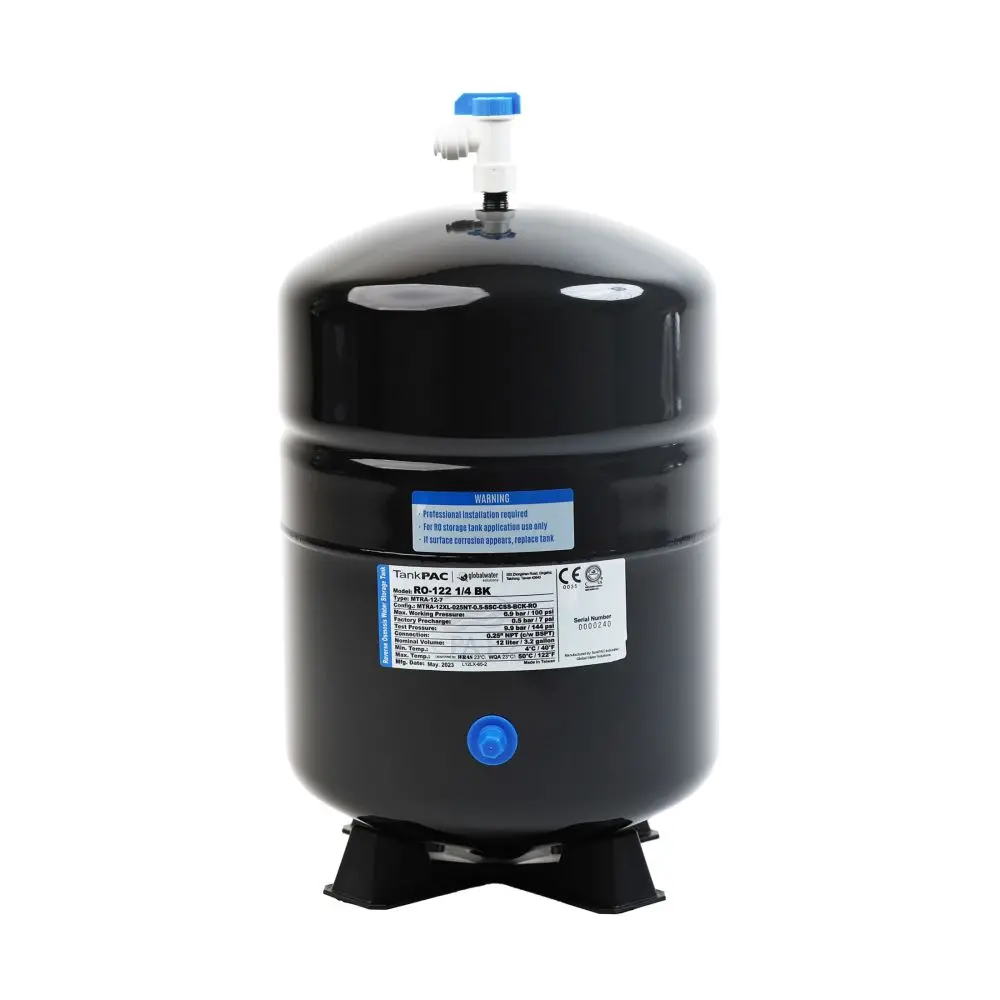 Ro-122 Reverse Osmosis Storage Tank Black Coated Steel 3.2 Gal 2