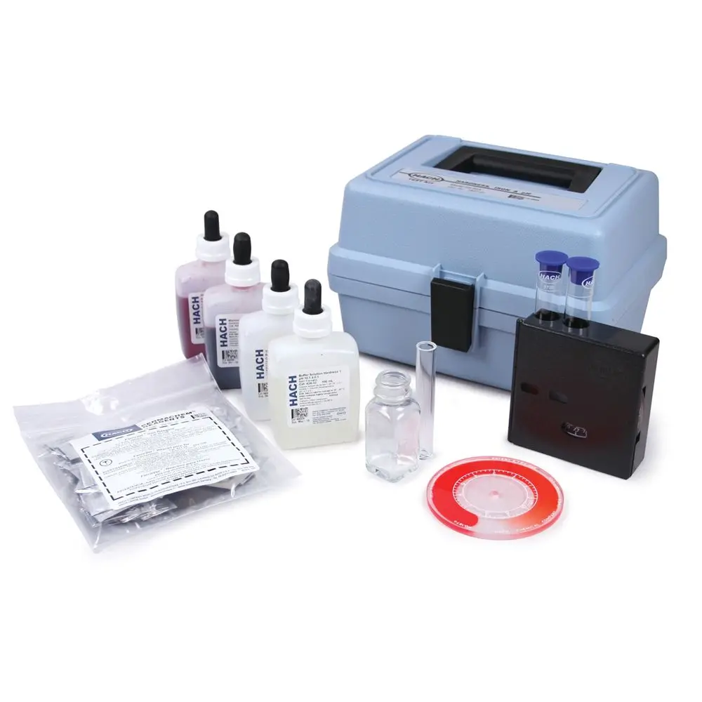 Hach Ha62a Test Kit With Color Wheels 1