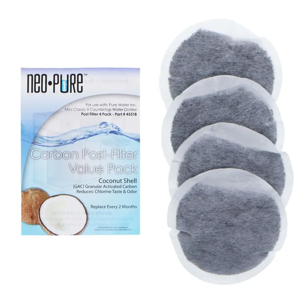 Mini Classic Ii Distiller Carbon Post-Filters By Neo-Pure (45518Rc) 1