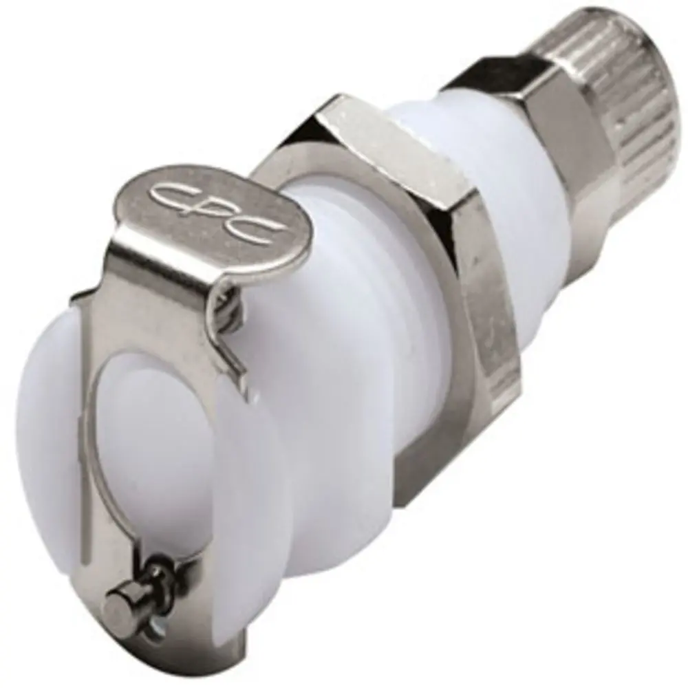 Pmcd12m42 Valved Panel Mount Coupling Body 4Mm Ptf 1