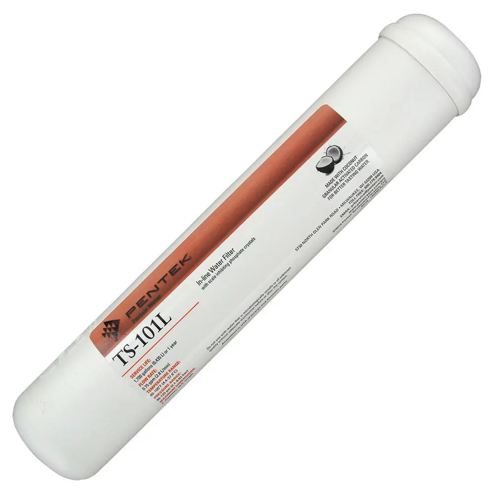 Pentek Ts-101L Taste/Odor/Scale Icemaker Filter 1/4" Fpt 1