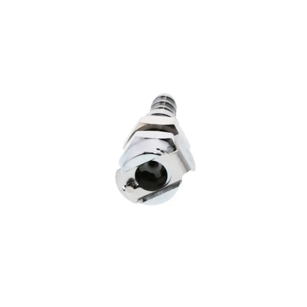 Mcd1604 Valved Panel Mount Hose Barb Coupling Body 1/4 Id Barb 3