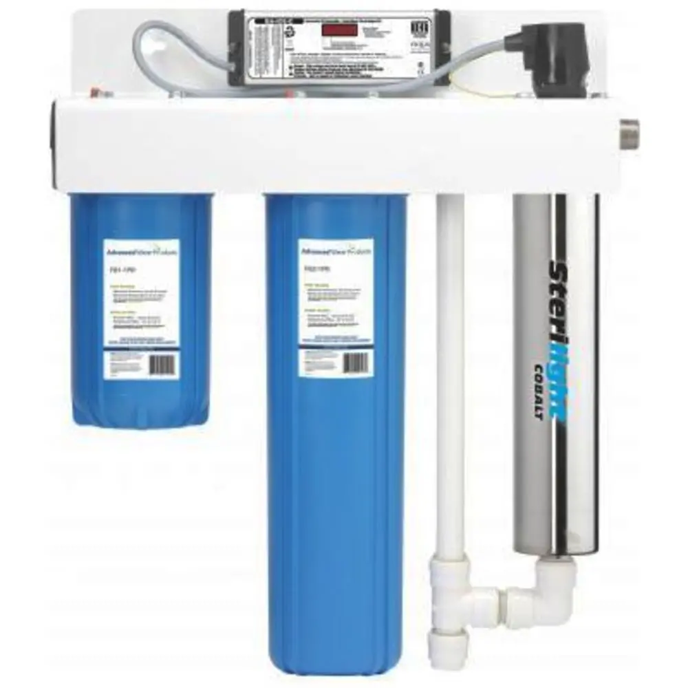 Viqua Sterilight Cobalt Plus Scm320-Dws12 Drinking Water System 13 Gpm W/ Uv Intensity Monitor 1