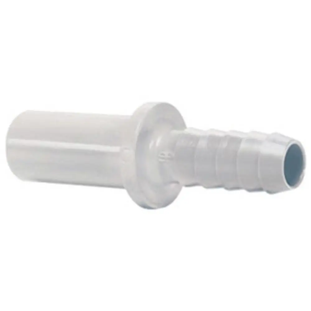John Guest Polypro Tube To Hose Stem - 1/2 Od Stem X 3/8 Id Barb 1