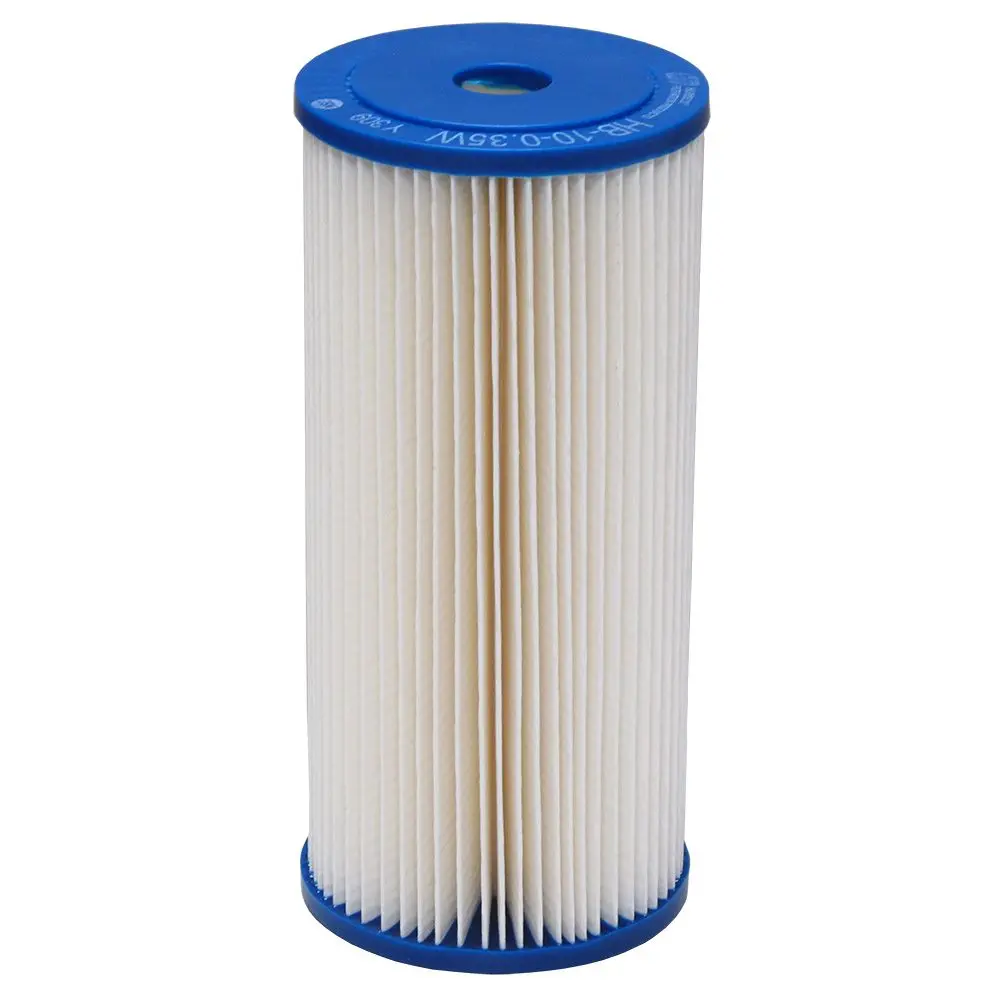Harmsco® Hb-10-20W 10" Calypso Blue Premium Pleated Filter 20 Micron 1