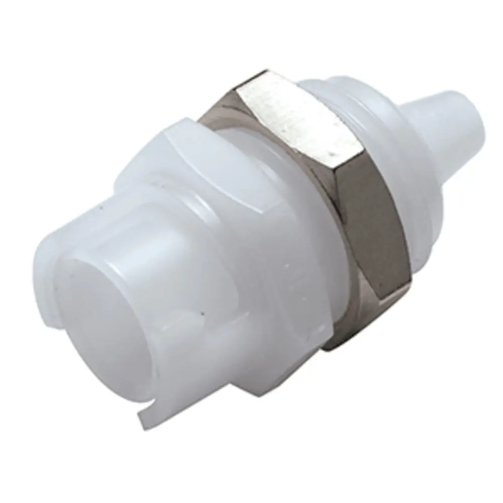 Smfpmm3 Non-Valved Panel Mount Hose Barb Coupling Body 3Mm Hose Barb 1
