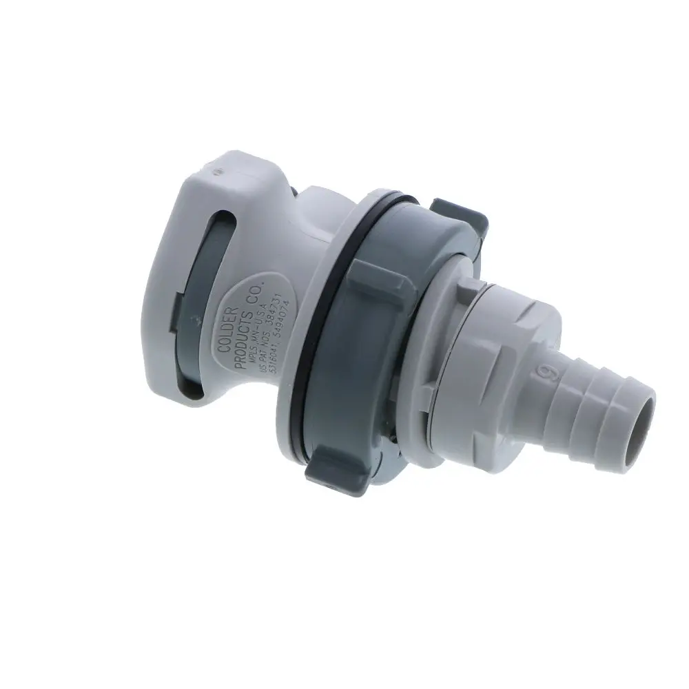 Hfc16812 Panel Mount Hose Barb Coupling Body 1/2 Id Barb 2