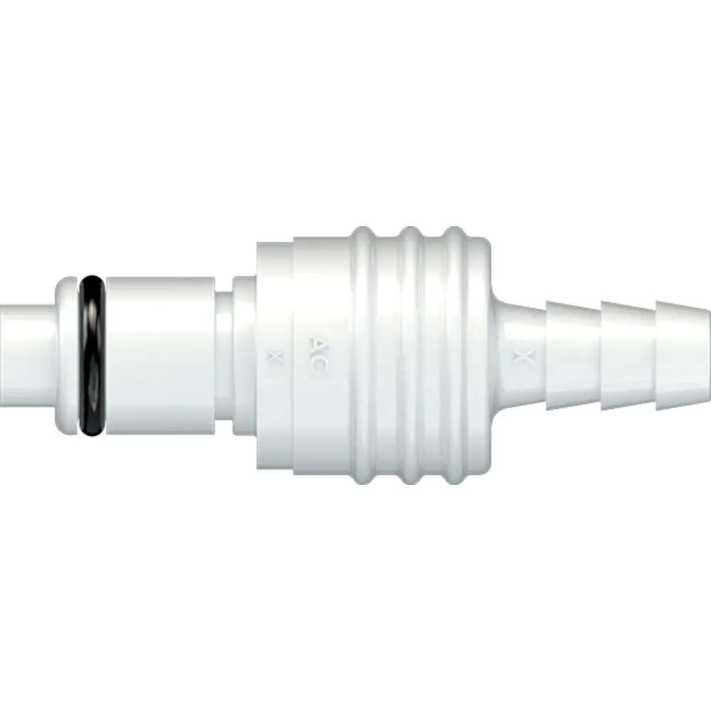 Linktech 40Ac Inline Plug, Valved, 1/4" Hb 1