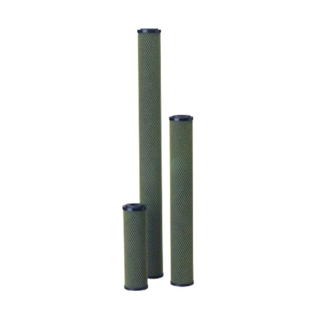 30" Pentek 255670-43 (Elpc-30) Activated Carbon / Electroplating 7 Mic Cartridge 1