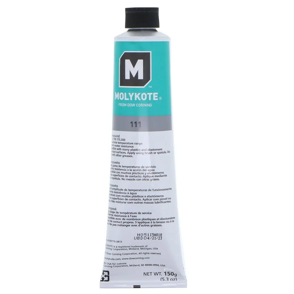 Dow Molykote 111 O-Ring Silicone Lubricant - 5.3 Oz. Tube 1