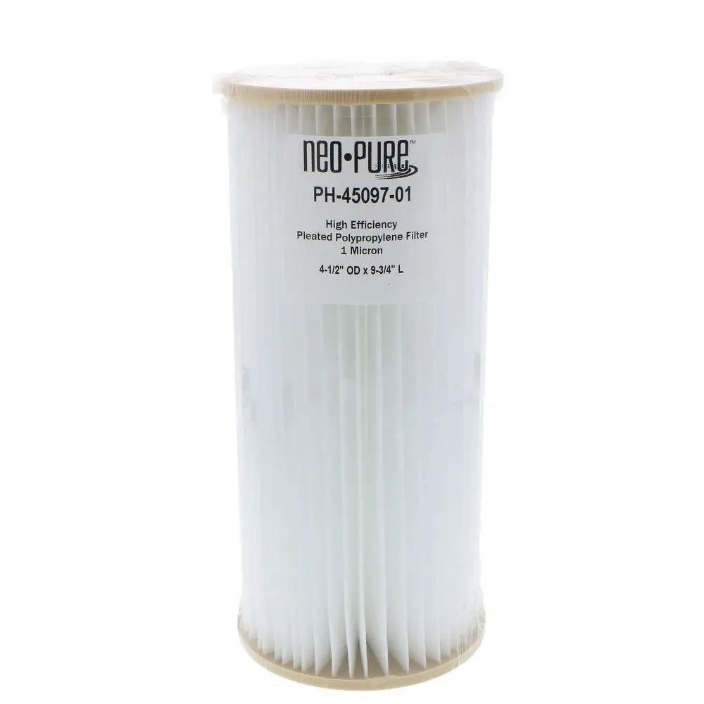 Neo-Pure Ph-45097-01 9-3/4" Bb High Efficiency Pleated Filter 1 Micron 2