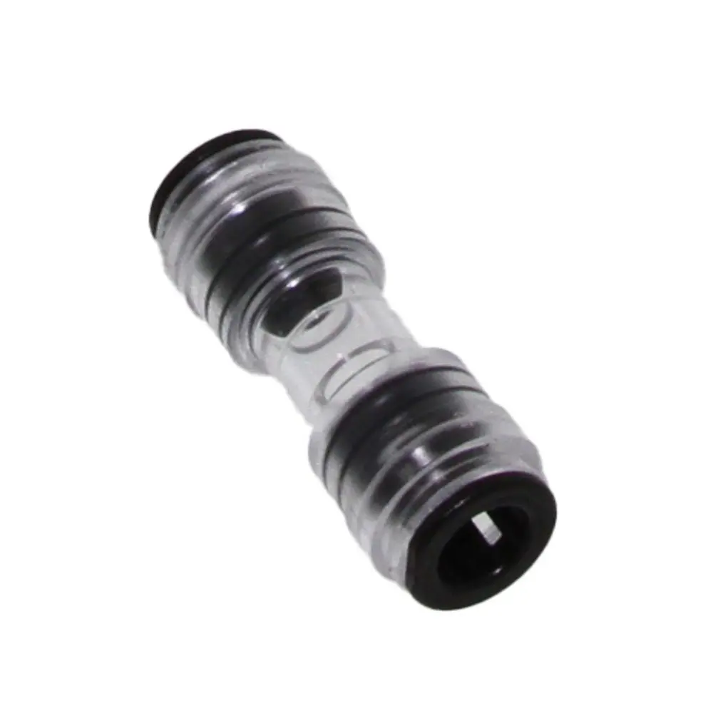 John Guest Nc673 Clear Bodied Straight Tube Connector 8Mm X 8Mm 1