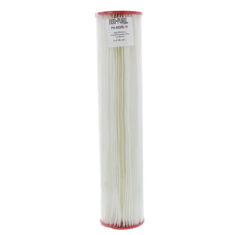 Neo-Pure Ph-45200-10 20" Bb High Efficiency Pleated Filter 10 Micron 2