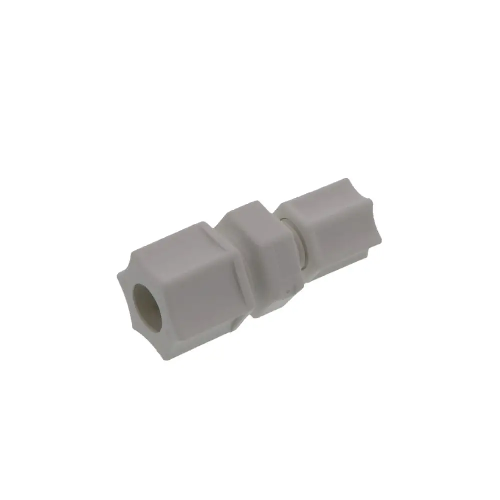 Jaco 15-6-4-P-Pg Polypropylene Reducing Union 3/8 Od Tube X 1/4 Od Tube 1