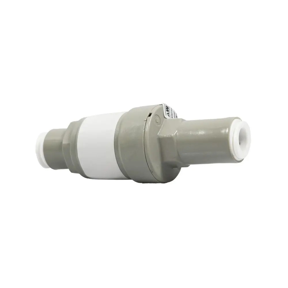 Neo-Pure Pressure Regulator W/ Dual Check Valve 1/4" Qc, 60 Psi 1