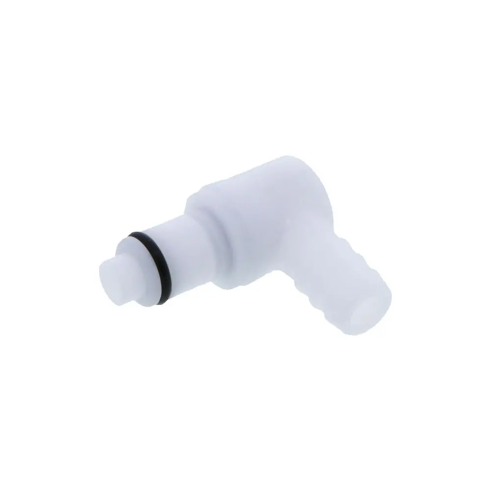 Plcd23006 Valved Elbow Hose Barb Coupling Insert 3/8 Id Barb 2