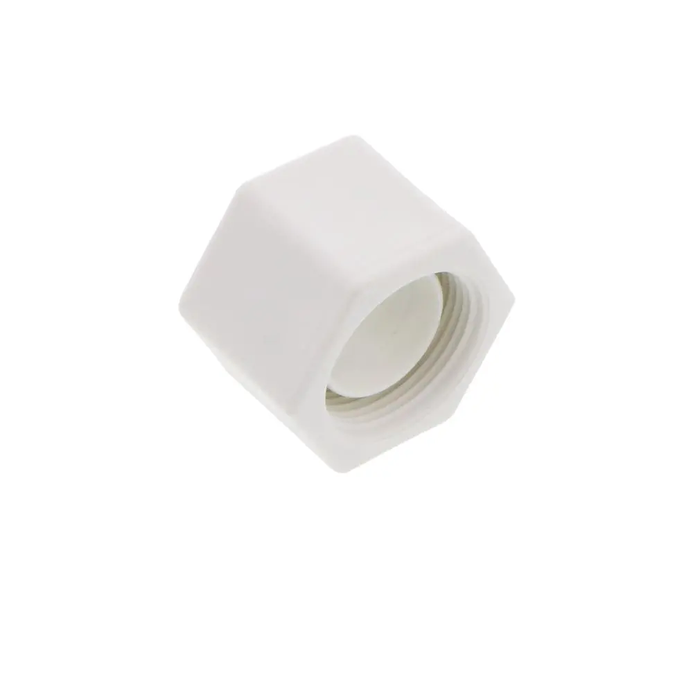 Jaco P-Pg-10 Polypropylene Plastic Gripper Nut 5/8 Od Tube 2