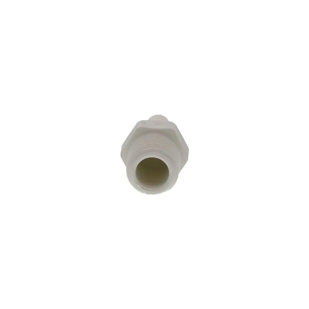 John Guest Stem Adapter Polypro - 1/4 X 1/4 Nptf 3