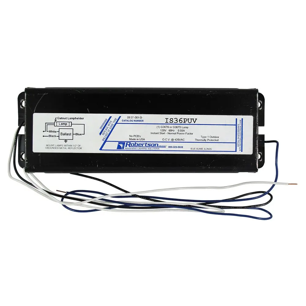 Ballast 120V, 60Hz, Magnetic For Dws-15 / Uv-10A 1