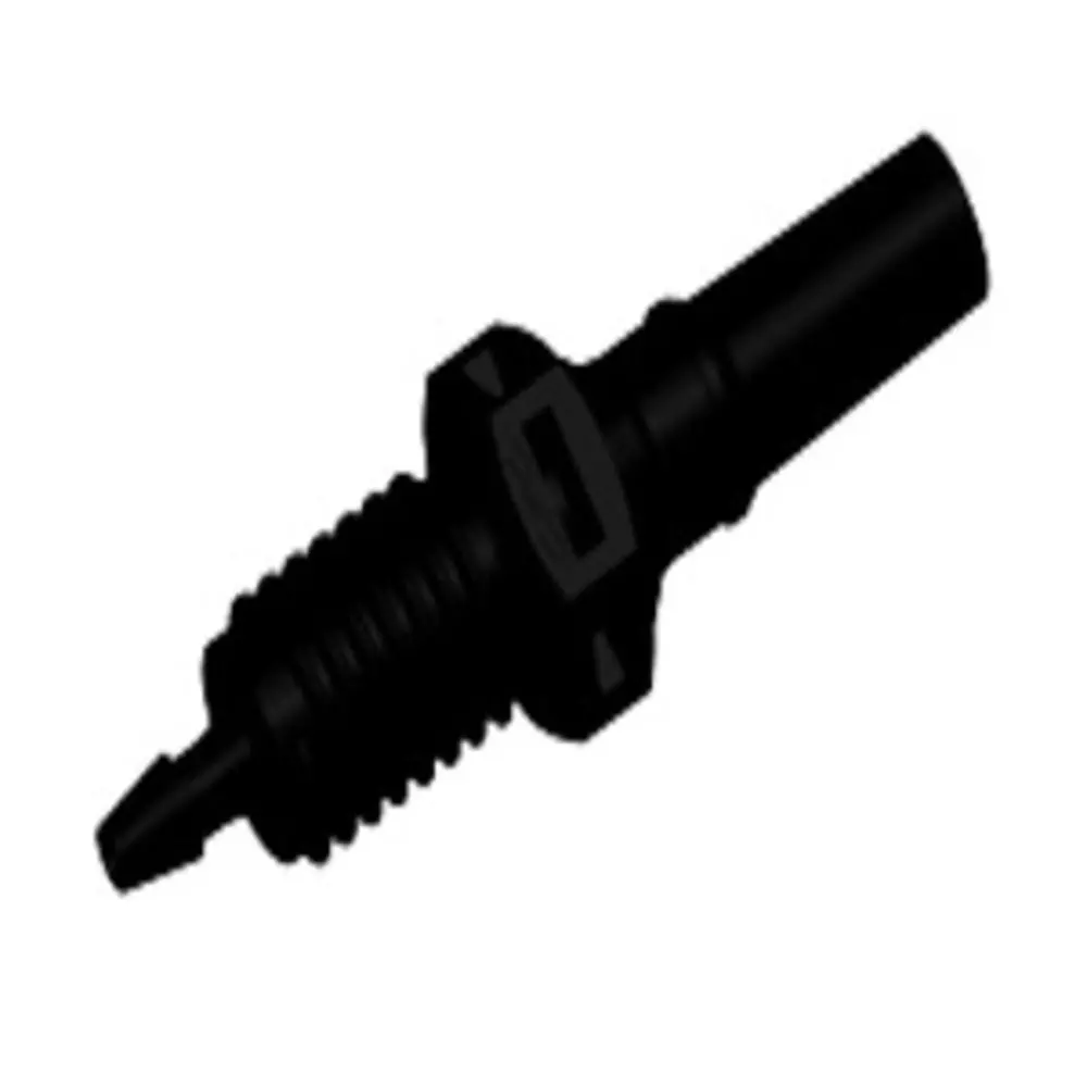 Pmlm2131 Luer Fitting Black Nylon Panel Mount Male Luer X 1/16 Hb 1