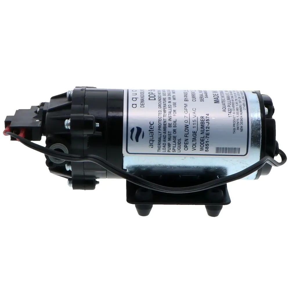 Aquatec 5851-7E12-J574 Pump .7 Gpm, 3/8"Jg, 115V 2