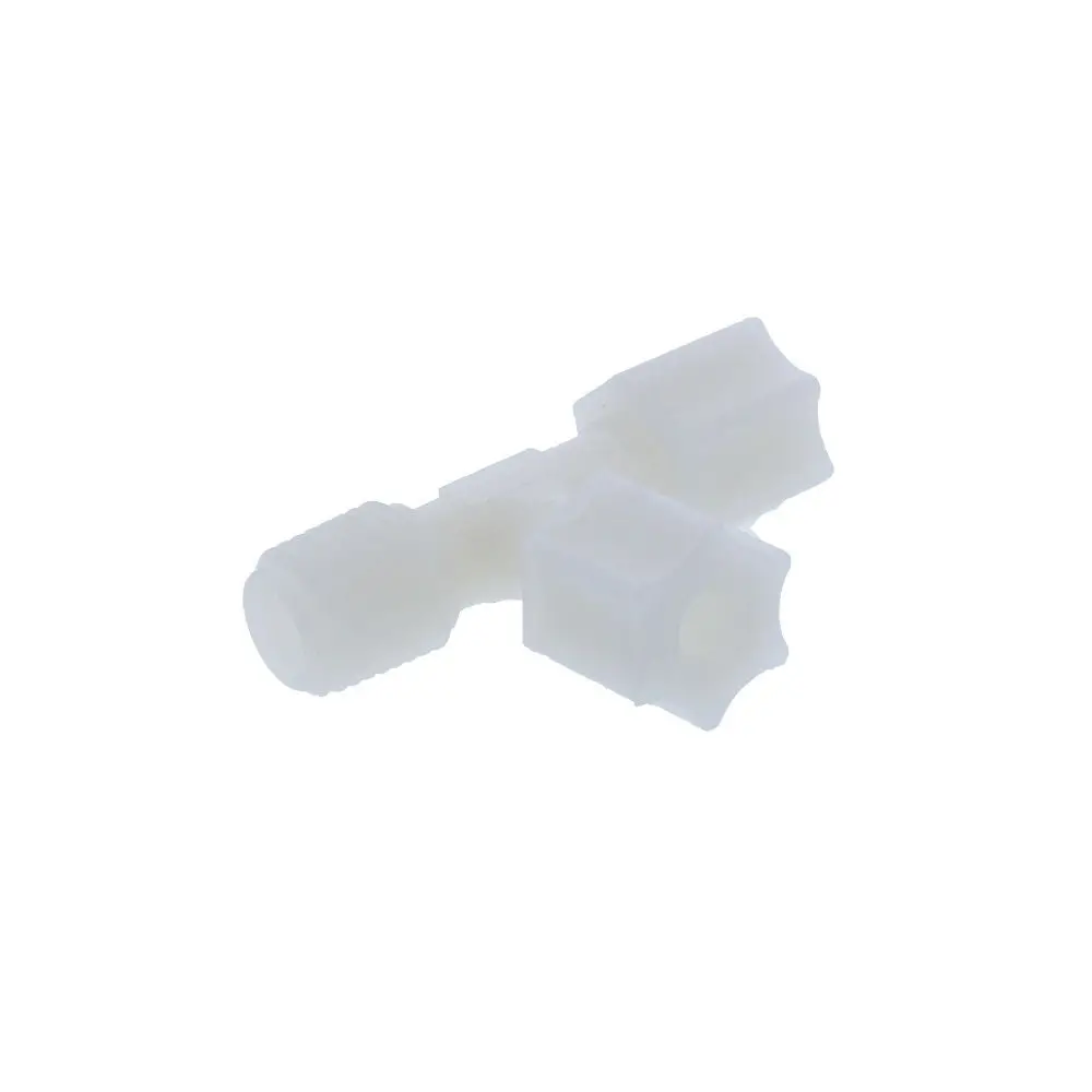 Jaco 75-4-4-N-O Nylon Male Run Tee 1/4 Od Tube X 1/4 Mpt 2
