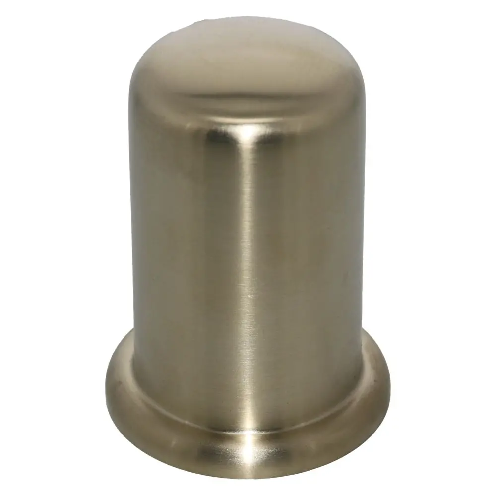 Brass Cover Cap For Twin Inlet Air Gap - Satin Copper 1