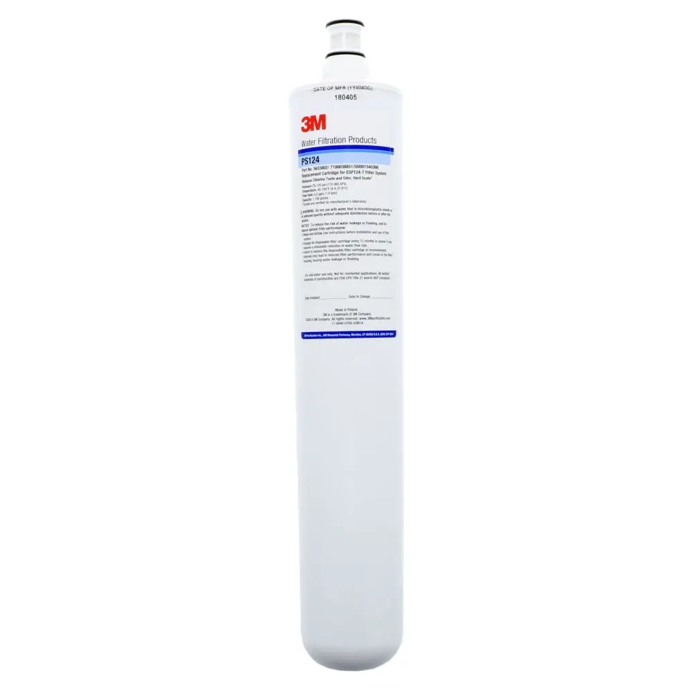 3M Ps124 Espresso Filtration Replacement Cartridge 5633802 1