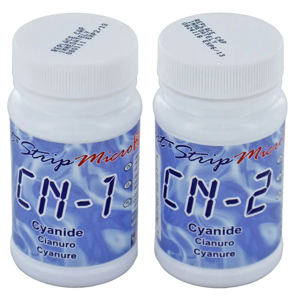 Exact 486812 Cyanide Reagent Test Strips 50 Tests 1