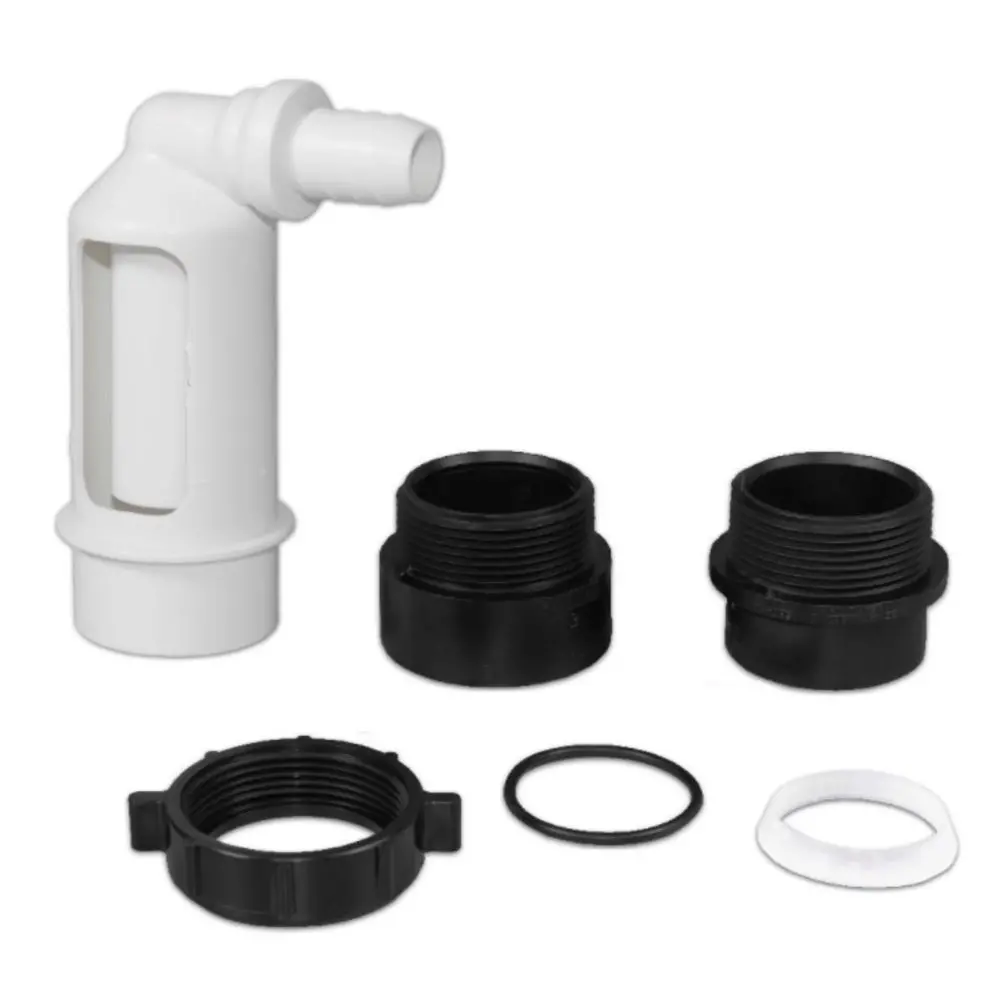 Eco-Tech - Dla-G Airgap 1.5" Abs Sch40  -  Airgap 1.5" Abs Sch40 - 1/2" Id Barb 1