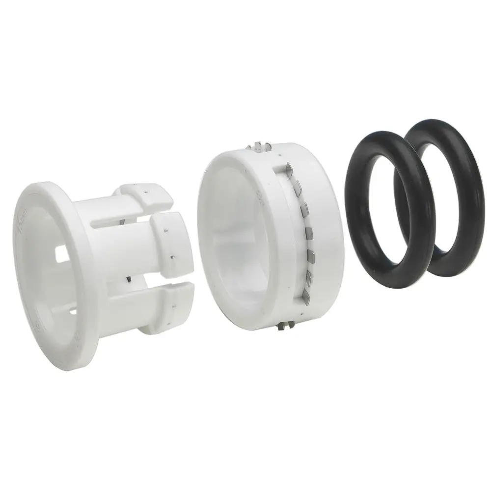 John Guest Plastic Half Cartridge - 5/16 White Double Nitrile O-Ring 1