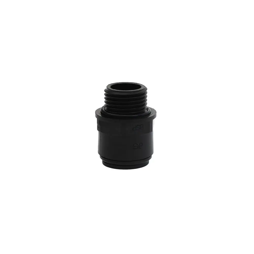 John Guest Male Connector Nptf Black Polypropylene  - 1/4 X 1/8 Nptf 2